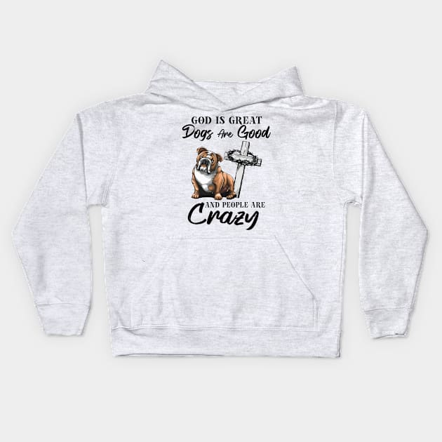 God Is Great Kids Hoodie by irieana cabanbrbe